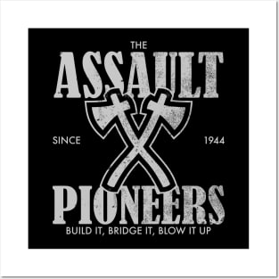 Assault Pioneers (distressed) Posters and Art